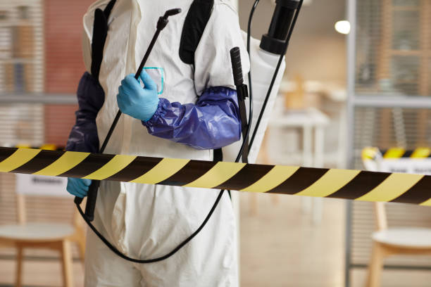 Professional Trauma Scene Cleanup technician working in Walnut, IL